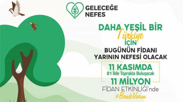 'Geleceğe Nefes' Seferberliği Guinness Rekorlar Kitabına Girecek!