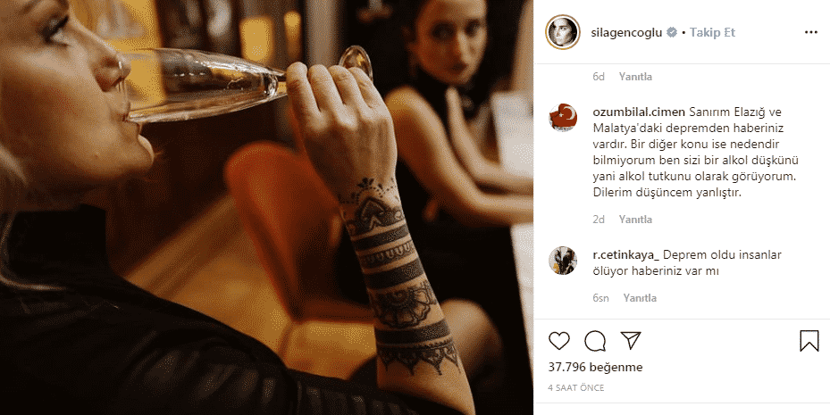 Sıla'nın Gündem Dışı Paylaşımı Büyük Tepki Aldı!