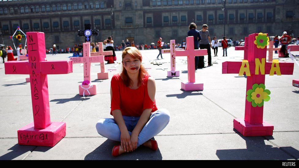 Meksika "Kadın Cinayetlerine Son" Diyor!
