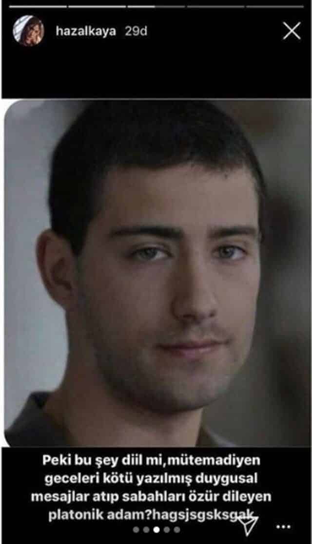 Hazal Kaya ve Burak Deniz Atıştı