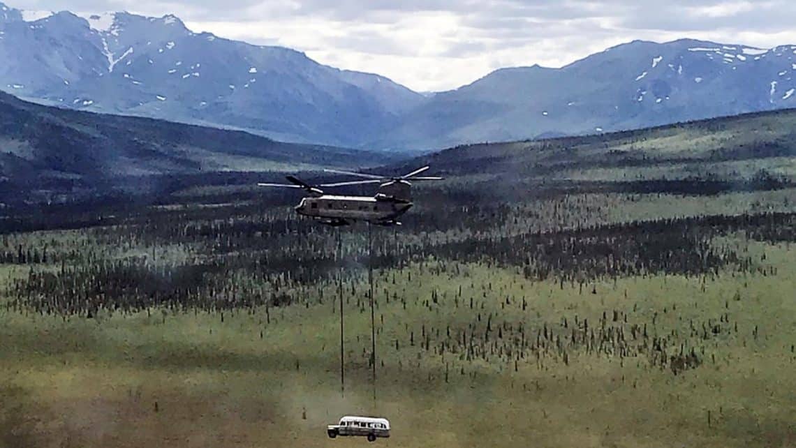 Into the Wild Filminin Meşhur Otobüsü Kaldırıldı