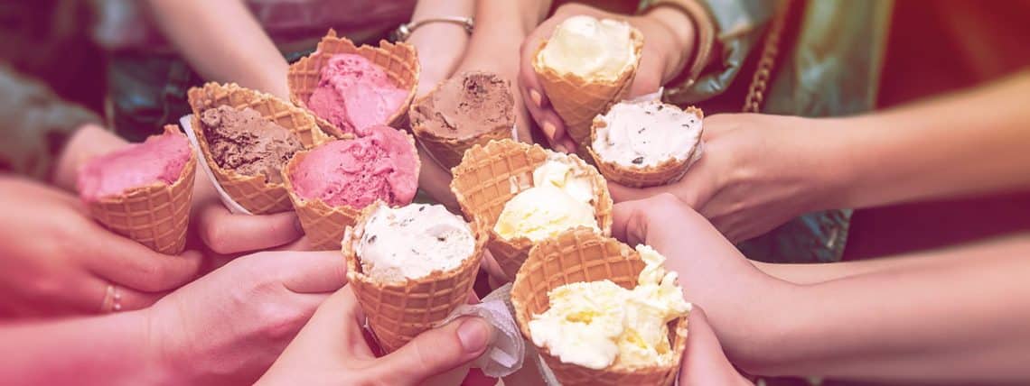 Ağır Tatlıları Bir Kenara Bırakın Dondurmanın Tadını Çıkarın
