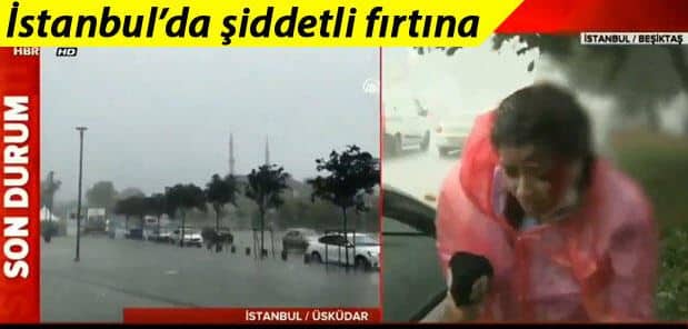 A Haber Muhabiri Canlı Yayında Başından Yaralandı!