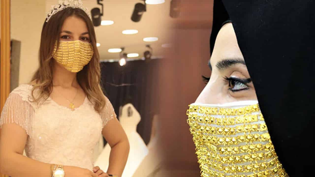Gelinlere Özel 14 Bin Liralık Maske!
