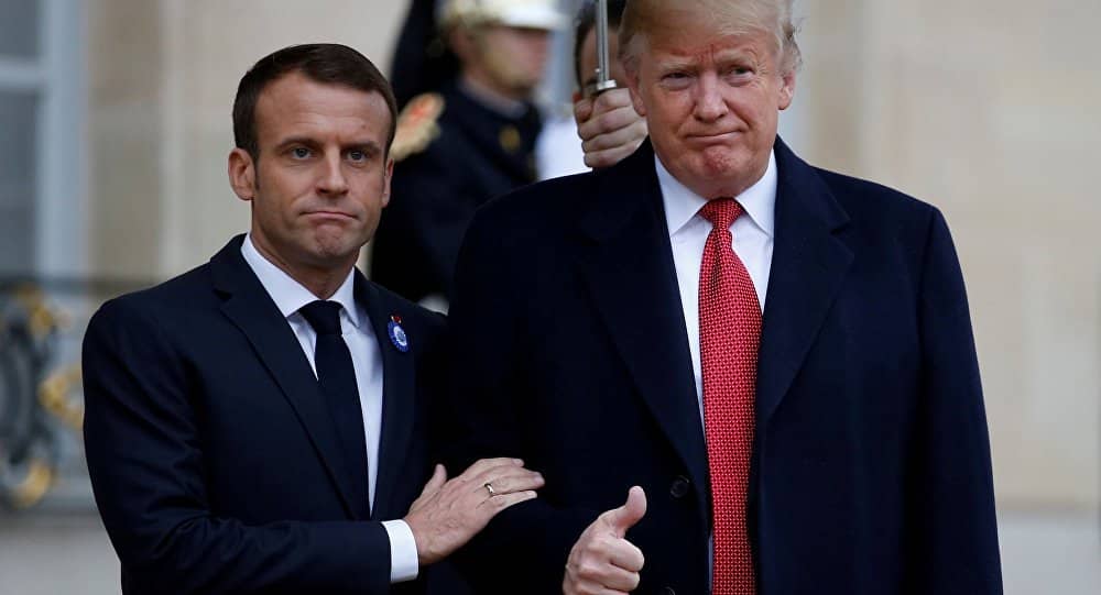 Trump ve Macron’dan “Lübnan’a Yardım” Görüşmesi
