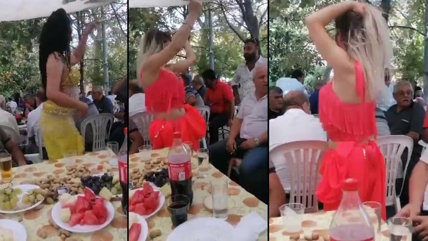 Dansözlü Düğünde Pes Artık Dedirten Görüntüler!