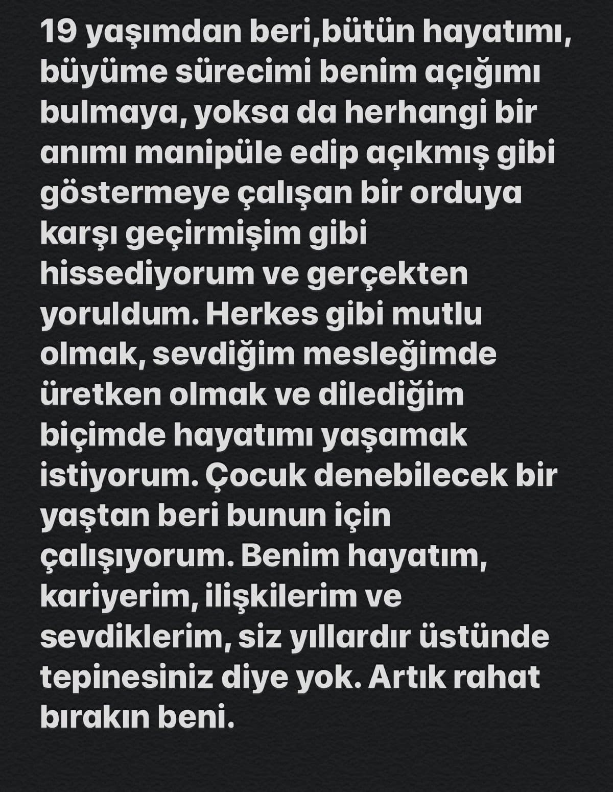 Berrak Tüzünataç Sonunda İsyan Etti!