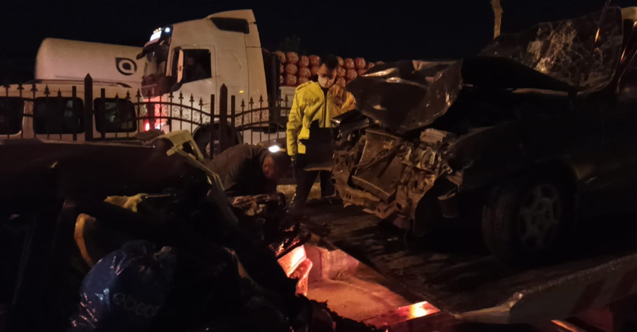 Çorum’da Feci Kaza!