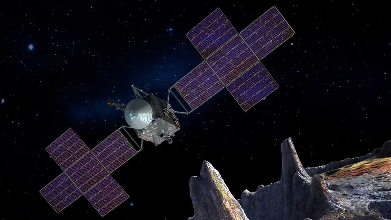 NASA Asteroid 16 Psyche İsimli Asteroidin Üzerinde Çalışma Yaptı