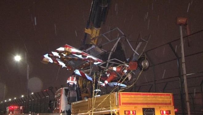 Haliç Köprüsü’nde Korkunç Kaza!