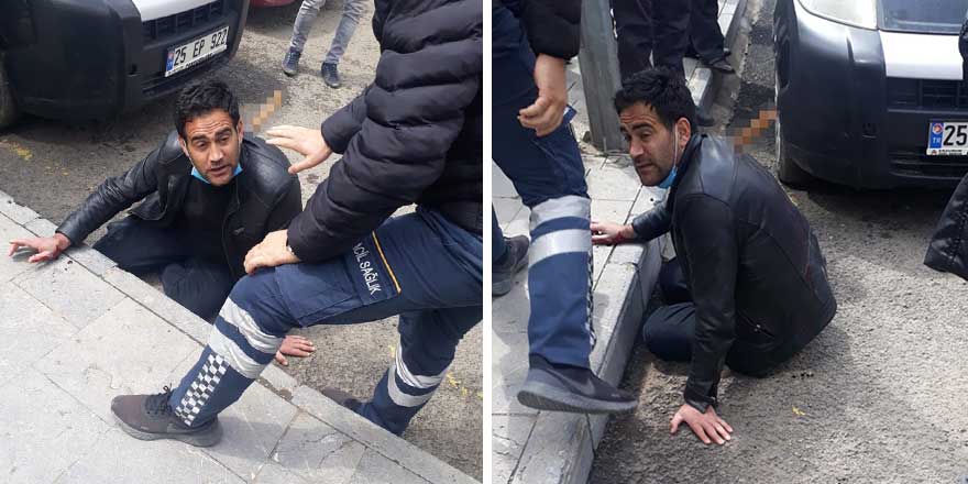 Sırtındaki Bıçakla Hastaneye Gitti!