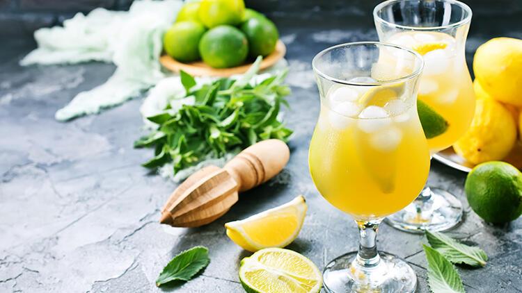 Buz Gibi Ev Yapımı Limonata Tarifi