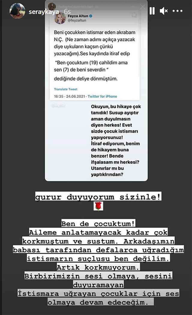 Oyuncu Seray Kaya Çocukken İstismara Uğradığını Açıkladı