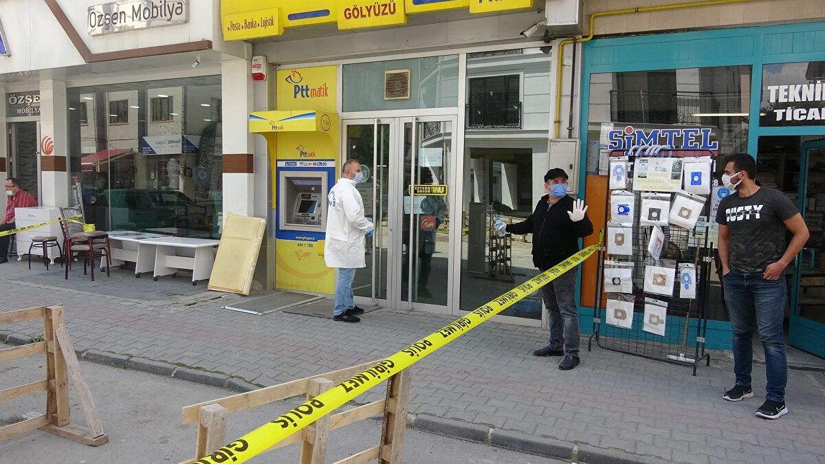 Bolu’da PTT Soygunu