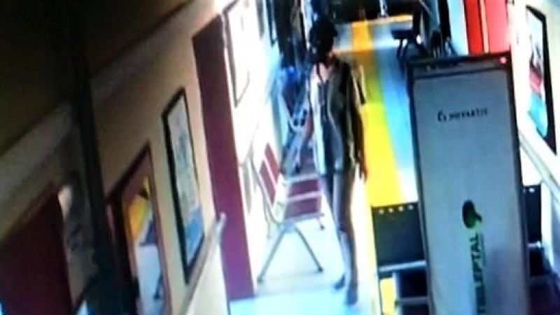 Aşı Hırsızı, Kameralara Yakalandı