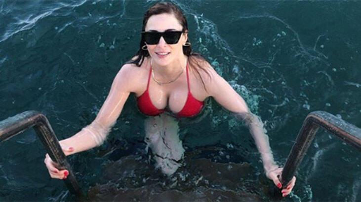 Mine Tugay’ı Güneş Çarptı!