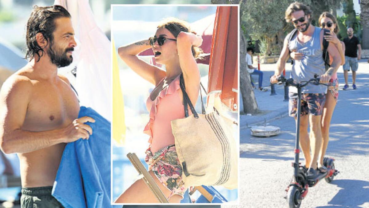 Ahmet Kural-Çağla Gizem Çiftinden Bodrum Trafiğine Pratik Çözüm