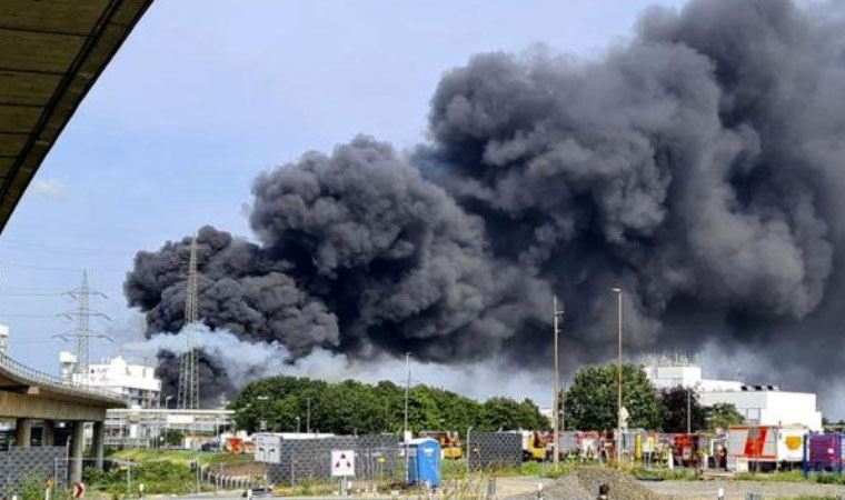 Almanya’da Bulunan Kimya Tesisinde Patlama!