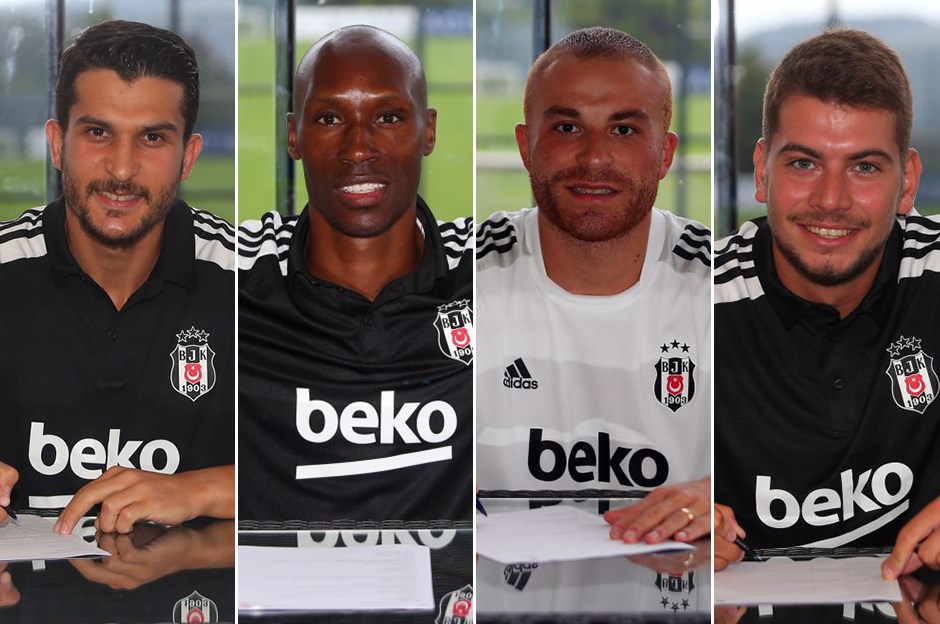 Beşiktaş’ta 4 İmza Birden!