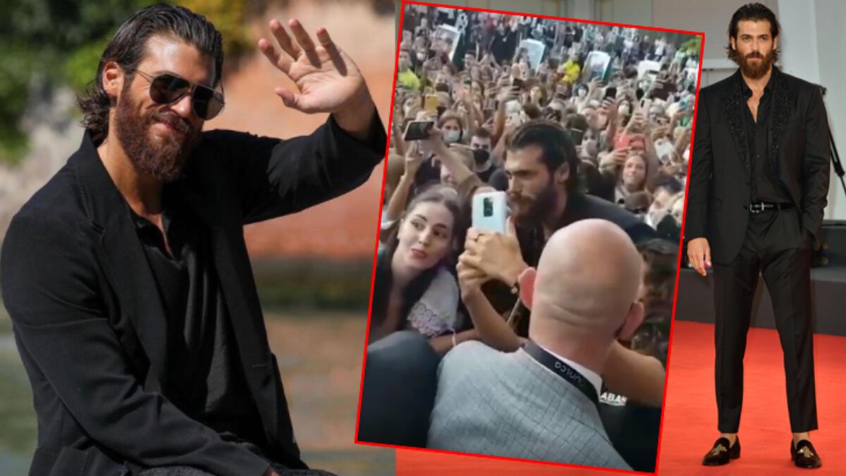 Yine Can Yaman, Yine İtalya, Yine İzdiham!