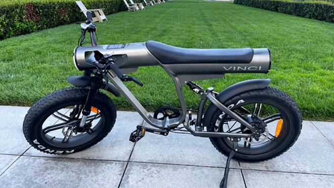 Vinci İsimli Elektrikli Bisiklet, Tasarımıyla Göz Kamaştırıyor