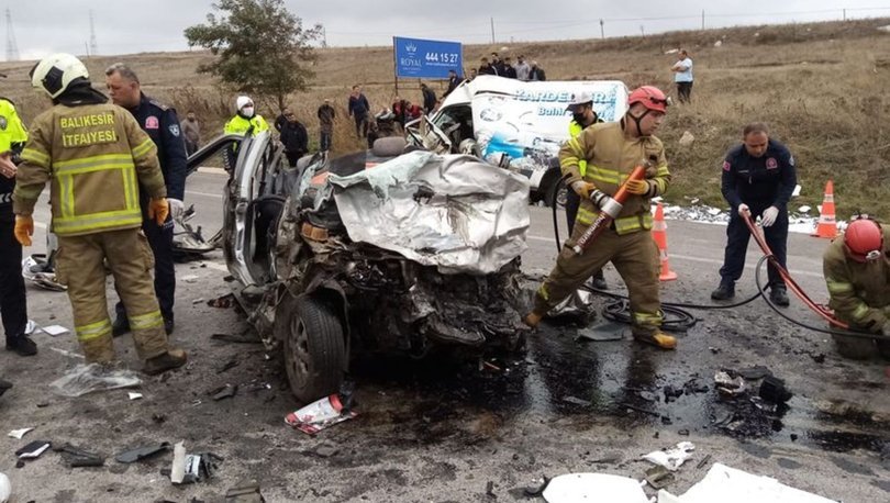 Bandırma’daki Feci Kaza 2 Can Aldı