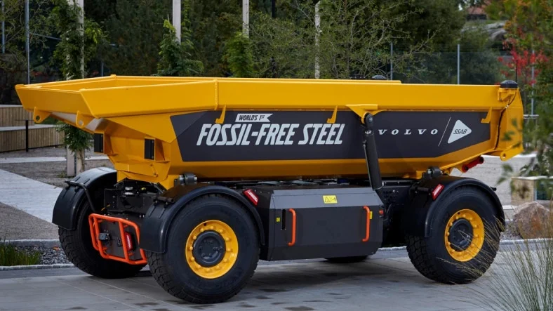 Volvo, Dünyadaki İlk Fosilsiz Çelikten Aracını Tanıttı