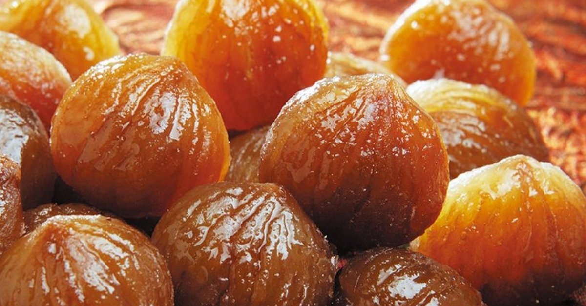 Damak Çatlatan Kestane Şekeri Tarifi