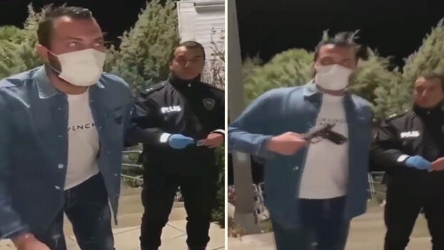 Şehir Eşkıyası Polisleri Azarladı!