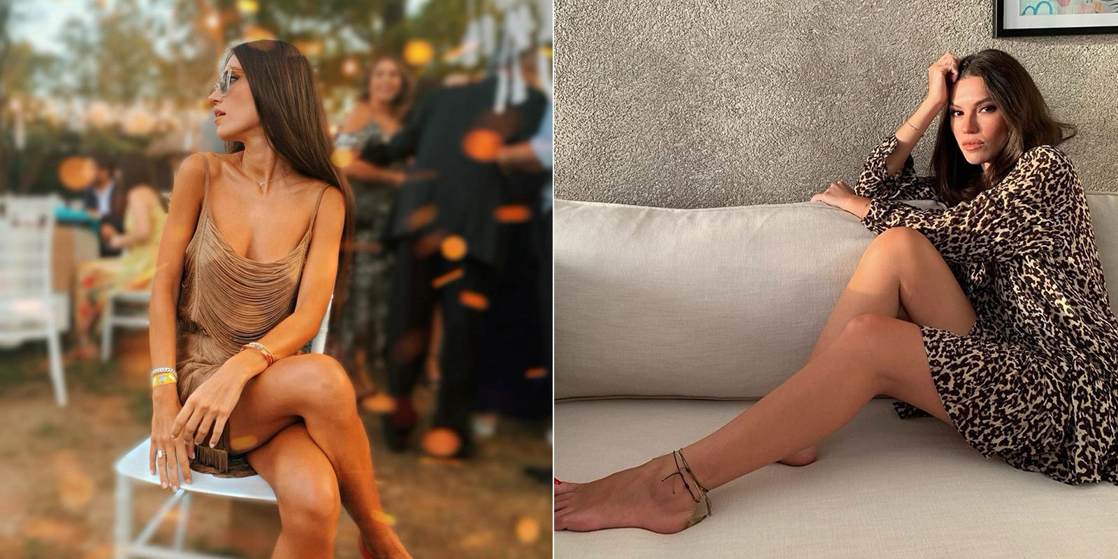 Yüsra Geyik Dekoltesiyle Nefes Kesti