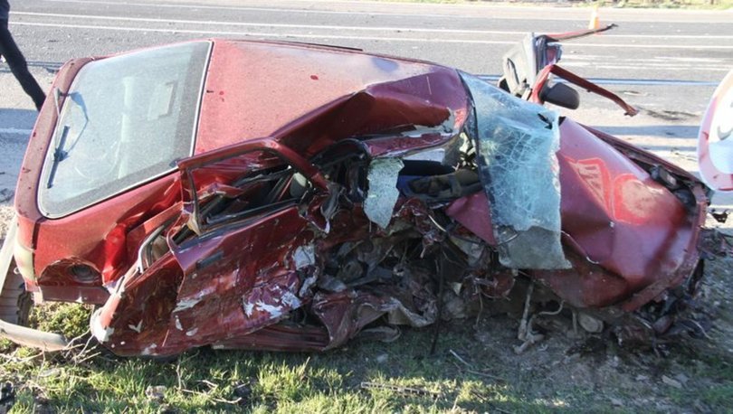 Elazığ’da Korkunç Kaza; 1 Ölü 3 Yaralı
