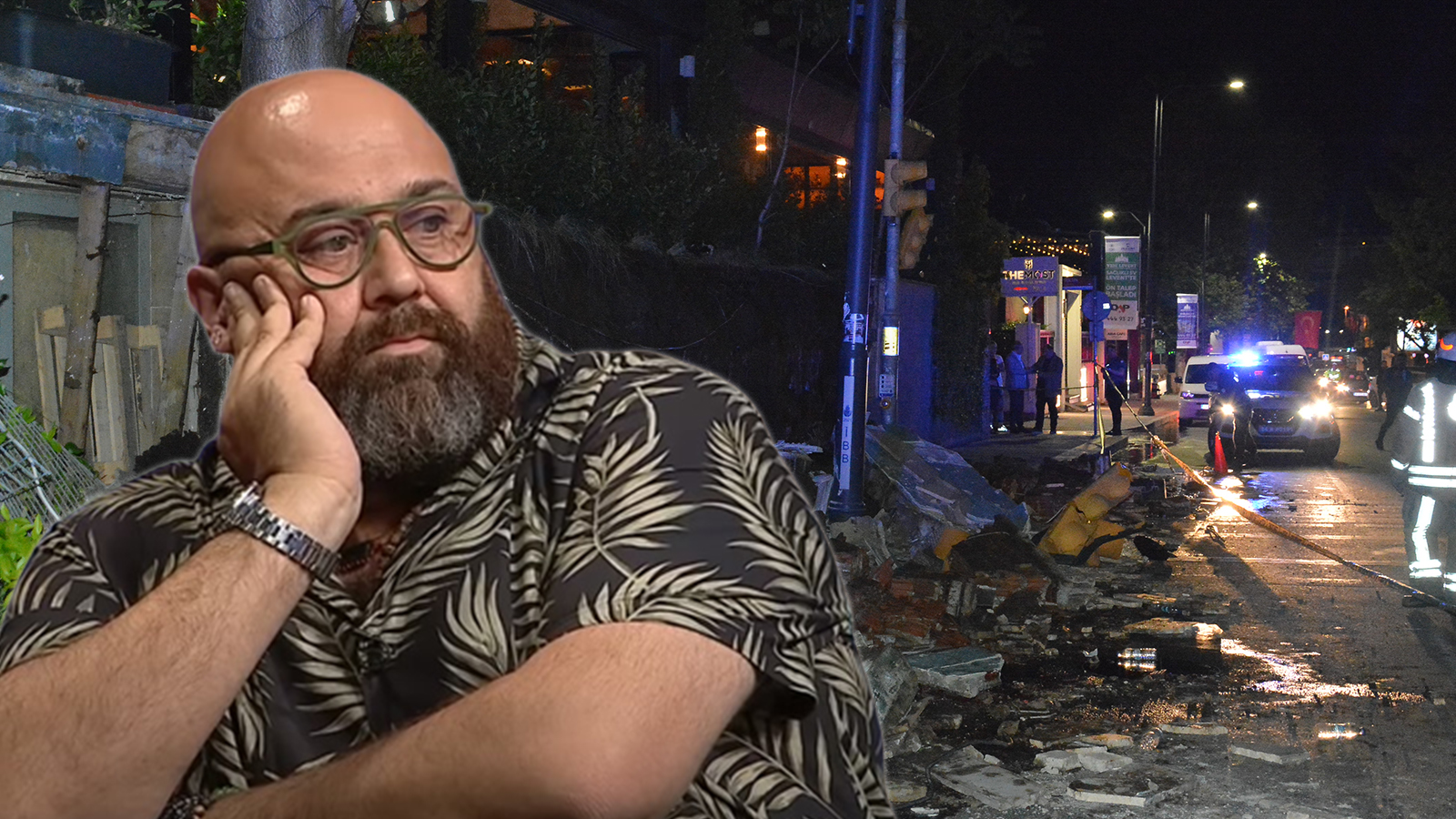 Somer Sivrioğlu'nun Restoranının İstinat Duvarı Çöktü: 1 Ölü, 1 Yaralı