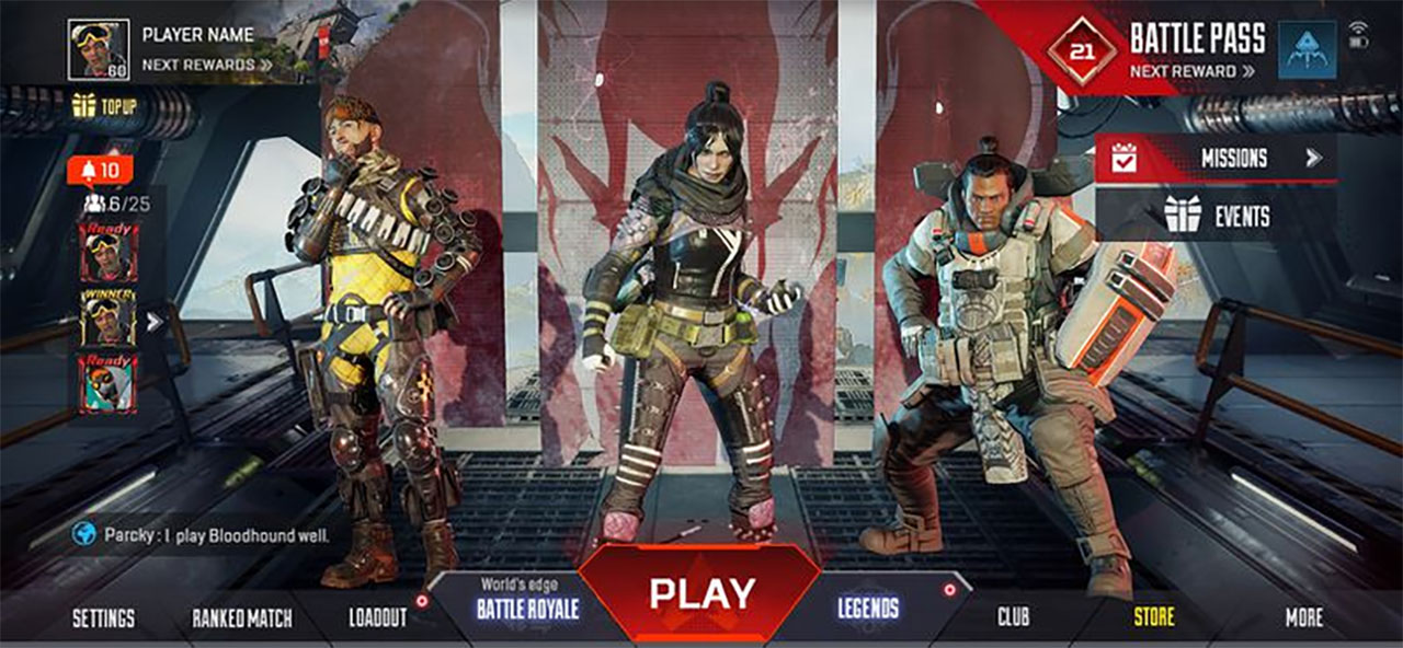 Apex Legends Mobile Oyunu İndirmeye Sunuldu
