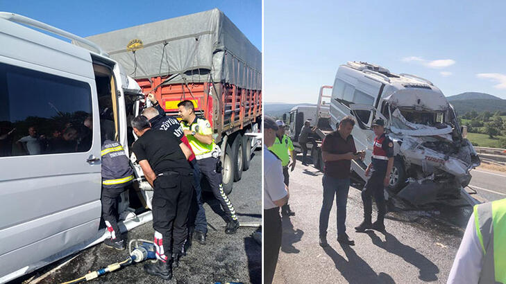 Bilecik’te Korkunç Kaza: 13 Yaralı Var