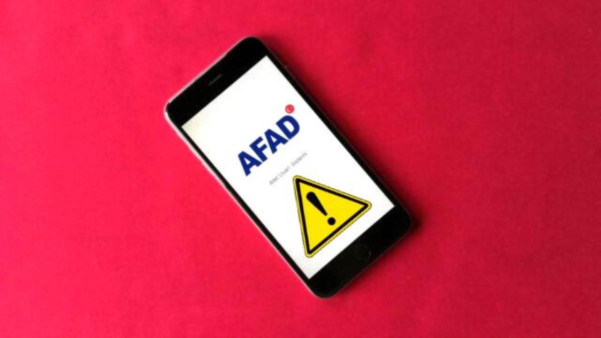 AFAD’ın “Hayati Uyarı Bildirimi” Büyük Panik Yarattı