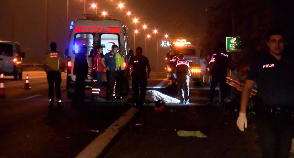 Ümraniye TEM Otoyolunda Feci Kaza: 2 Ölü