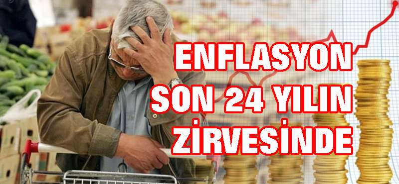 Enflasyon Zirvelere Doymuyor... 24 Yılın Zirvesi Geldi.