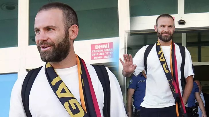 Galatasaray’ın Yeni Transferi Juan Mata İstanbul'da!