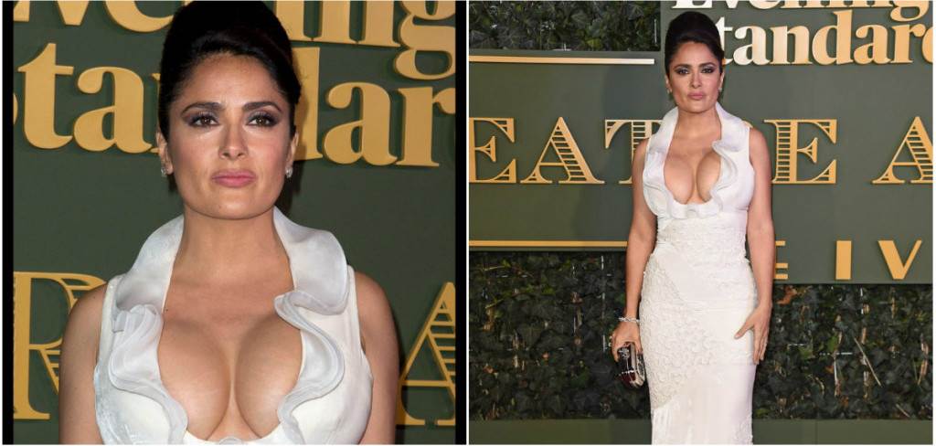 Ünlü Oyuncu Dekoltesiyle Büyüledi