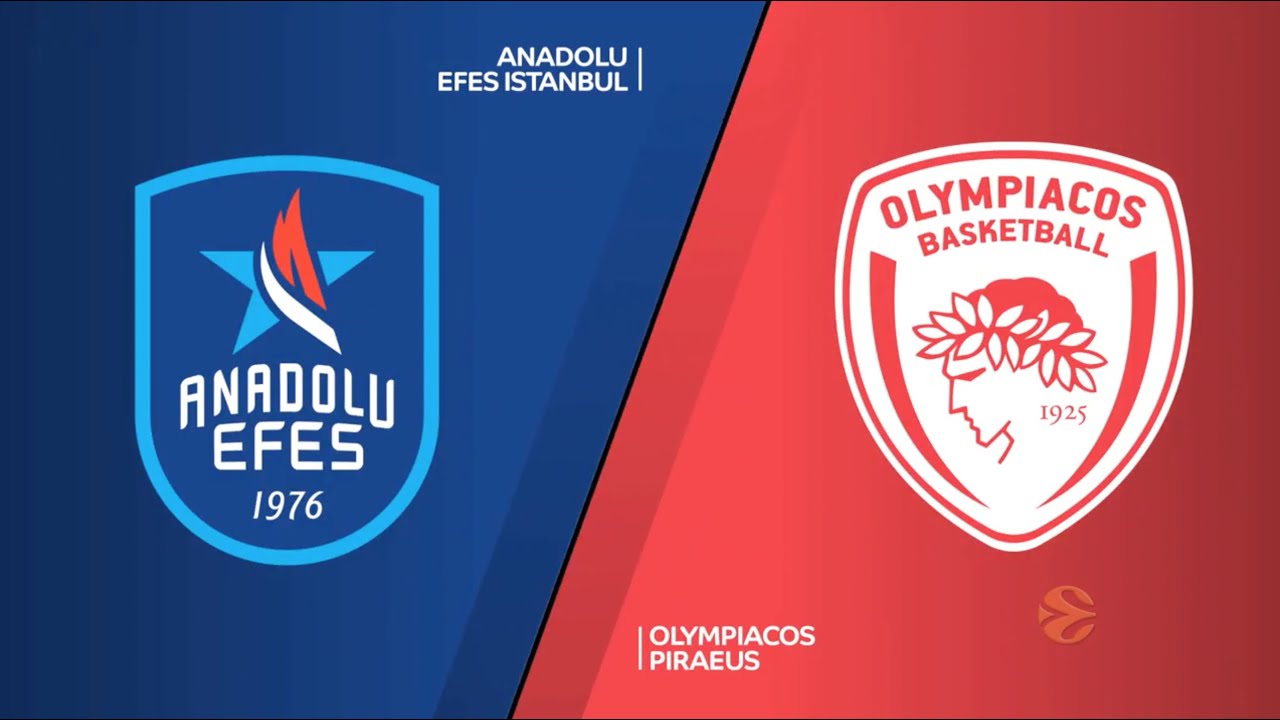 Anadolu Efes - Olympiakos Maçı Ne Zaman, Saat Kaçta, Hangi Kanalda?