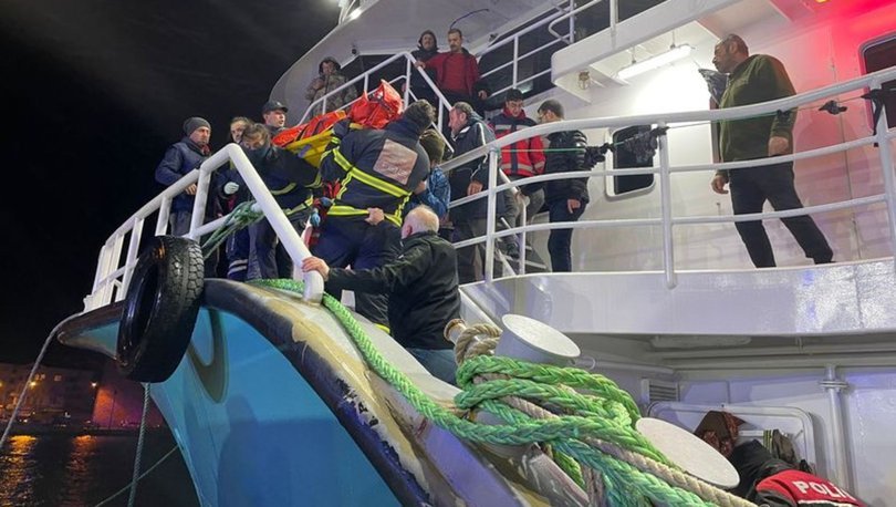 Sinop Açıklarında Yangın!