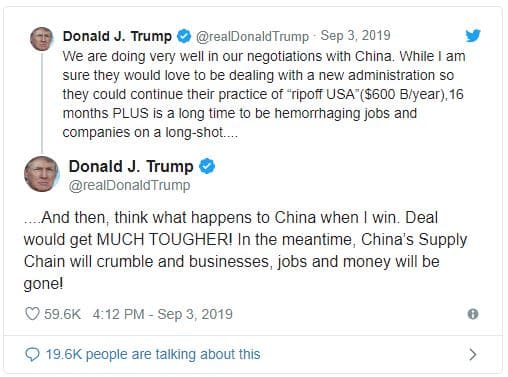 Başkan Trump'ın çok tweetlediği günlerde borsa düştü, Merkez Bankasi "Trump Tweetlemesin"