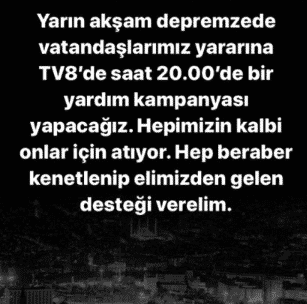 Acun Ilıcalı Elazığ İçin Yardım Kampanyası Başlattı!