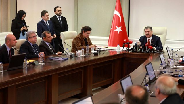 Bakan Koca Cumhurbaşkanı Erdoğan'a Alınması Gereken Önlemleri İletti!