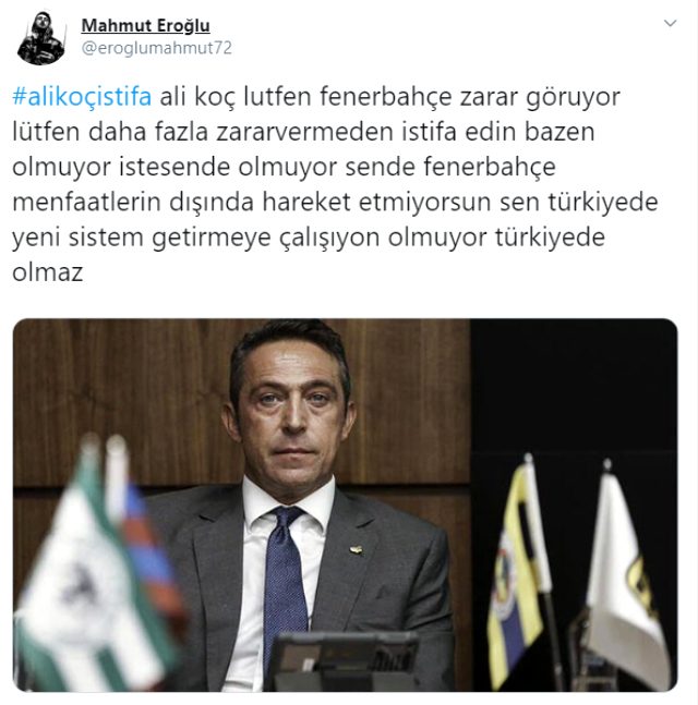 Mağlubiyet Sonrası Ali Koç'a İstifa Talebi!