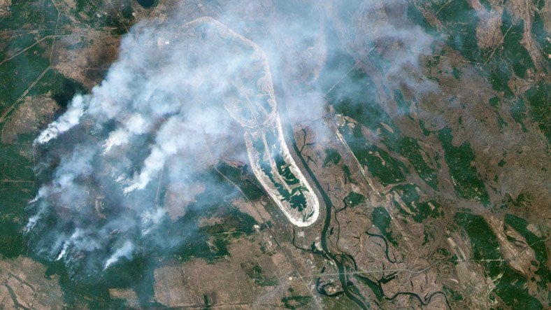 Ukrayna’daki Yangınlar Çernobil’e Yaklaşıyor!