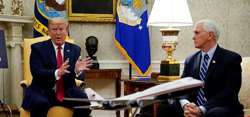 Trump ve Başkan Yardımcısı Günlük Testlere Tabi Tutulacak!