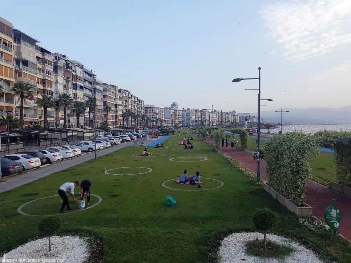 İzmir'de Çember Mesafesi