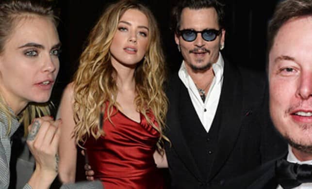 Johnny Depp'ten Üçlü İlişki İddiası