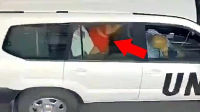 Bir BM Aracına Ait Cinsel İlişki Görüntüleri Skandal Yarattı